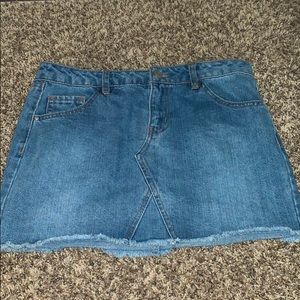 Jean skirt